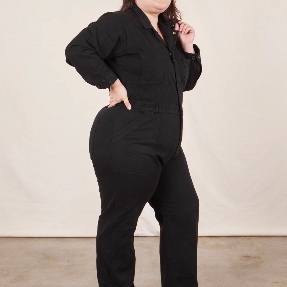 Big Bud Press Basic Black Everyday Jumpsuit Size XL